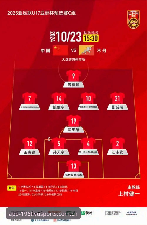 中国U17双线出征世界杯：在196体育平台追踪赛事完整指南